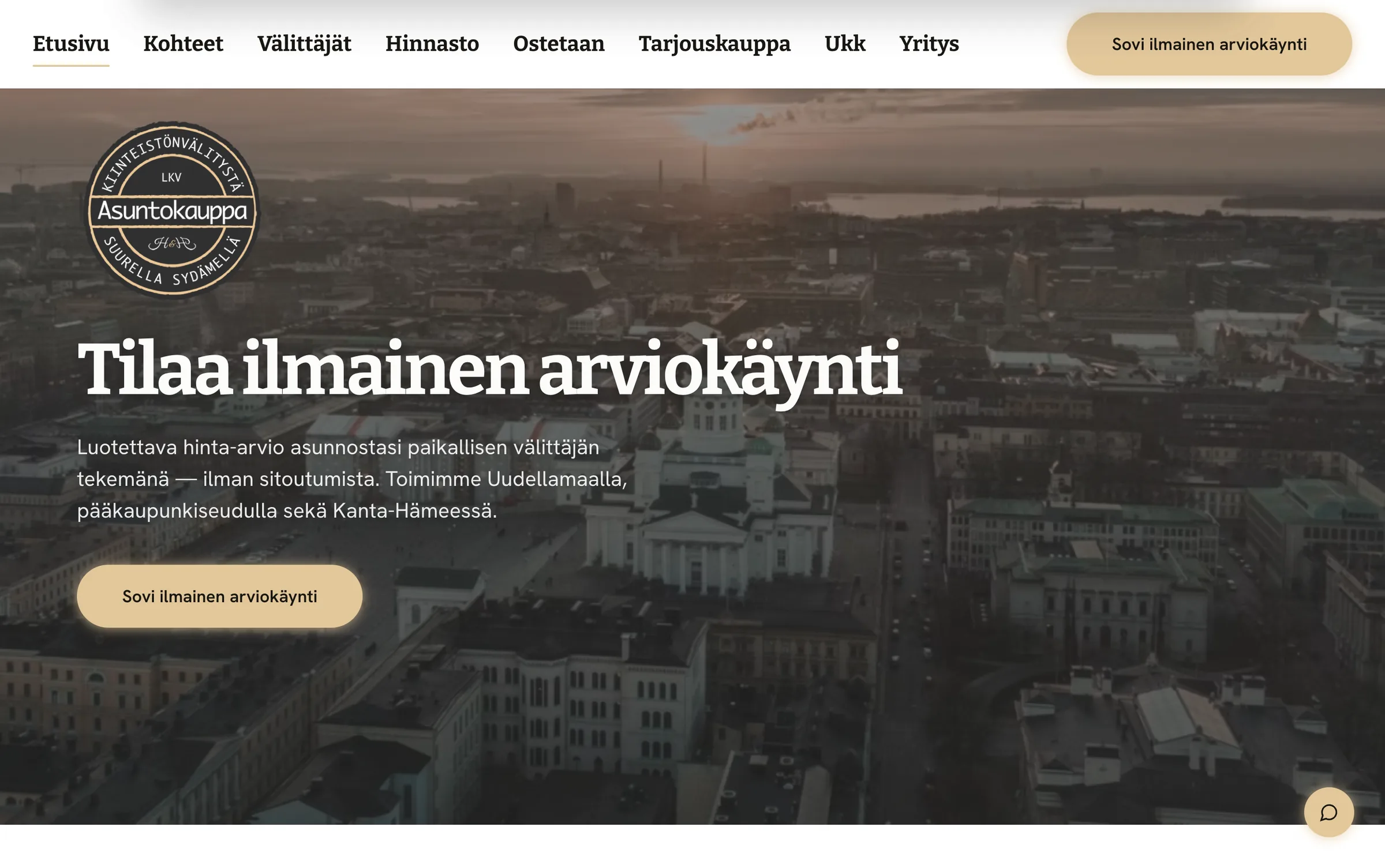 Asuntokauppa LKV website - Image 1