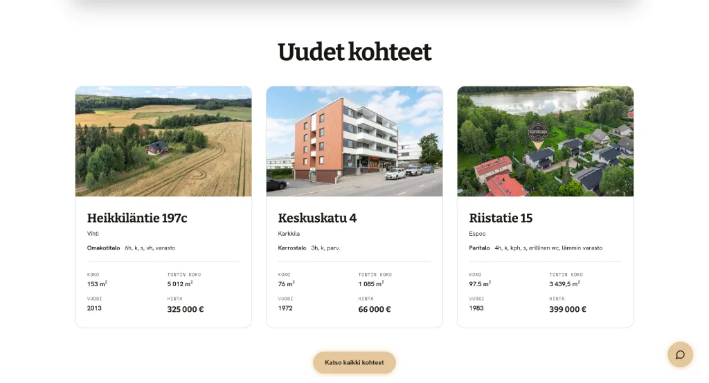 Asuntokauppa LKV verkkosivut - Kuva 2