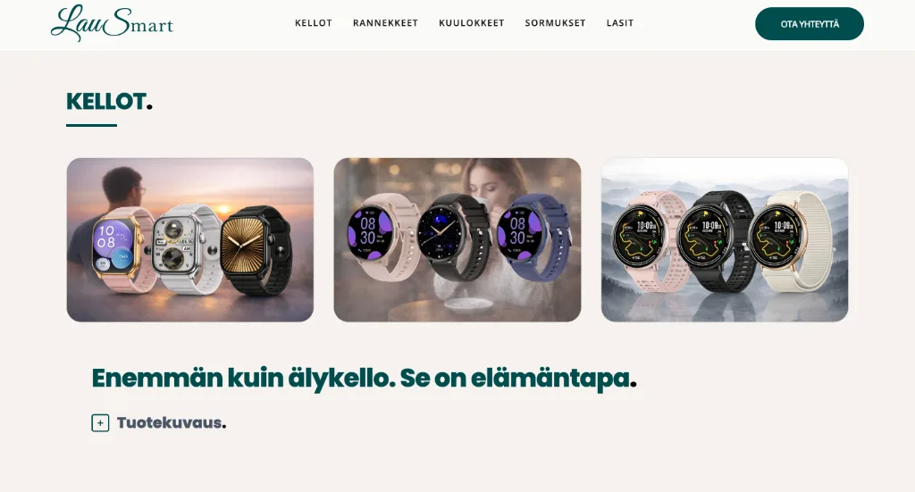 LauSmart verkkosivut - Kuva 2