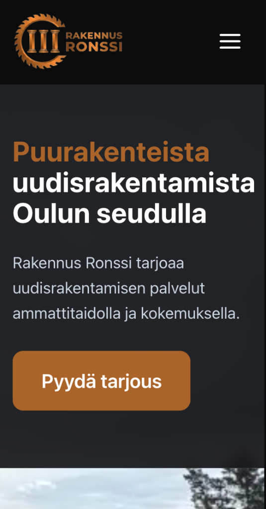 Rakennus Ronssi - Mobile view