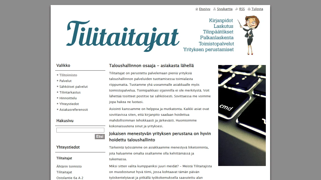 Tilitaitajat - Ennen